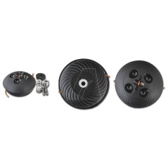Aerodynamic thread head, incl. adapter kit, small version | Newgardenstore.eu