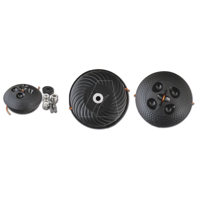 Testa aerodinamica del filo, incl. kit di adattatori, versione piccola