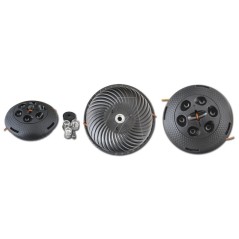 Tête de coupe aérodynamique, kit d'adaptation inclus, grande version