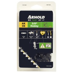 Chaîne de tronçonneuse à profil bas 3/8", 1,3 mm, 56 maillons, maillon de sécurité, tranchant biseauté | Newgardenstore.eu