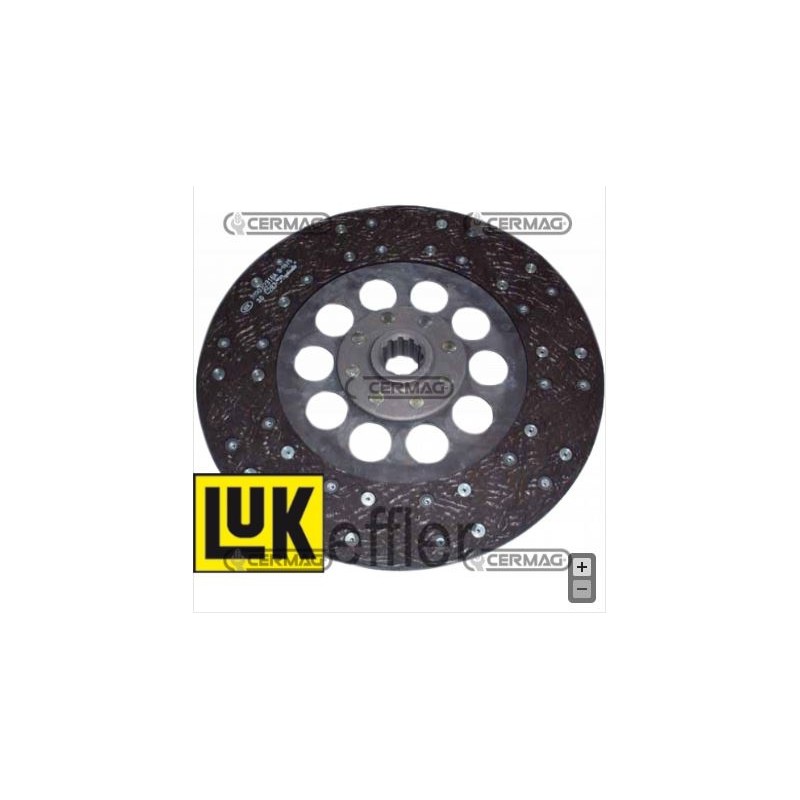 NEWHOLLAND clutch disc for agricultural tractor 1180 1180DT 15970