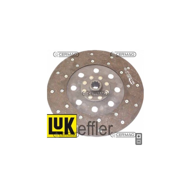 Clutch disc NEWHOLLAND for agricultural tractor 55.65 orchard 15972