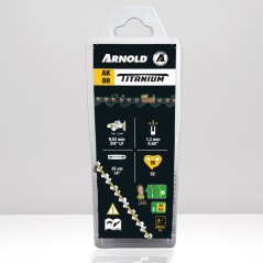 ARNOLD AK88 Titanium Catena per motosega 3/8" LP 1,3mm 52 TG | Newgardenstore.eu