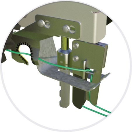 Additional cable guide for cable-laying machine | Newgardenstore.eu