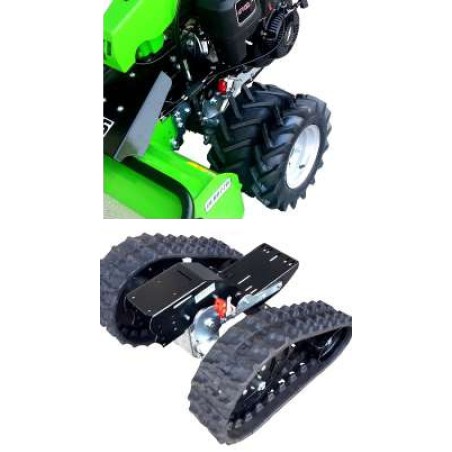 Zusätzliches Zwillingsradset für mehr Stabilität an Hängen (4.00-8) 5077510 ORIGINAL PERUZZO | Newgardenstore.eu