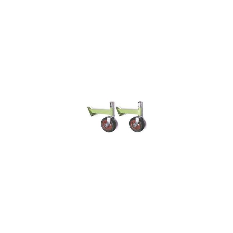 PUMA pivoting wheel set, height adjustable, Ø 250x85, for version 5030500, ORIGINAL PERUZZO