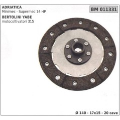 Clutch disc for ADRIATICA BERTOLINI YABE 011331 | Newgardenstore.eu