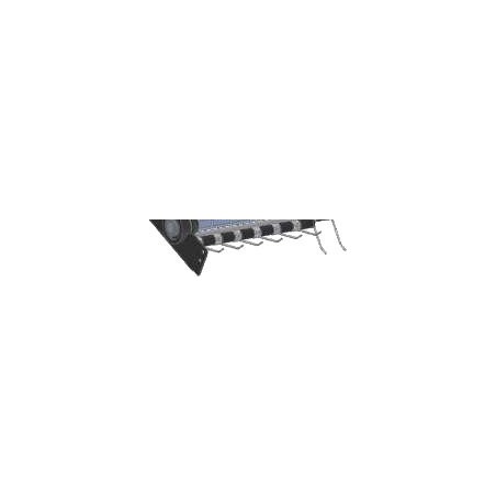 Spring rake shaft (Right) Spring rake shaft (Left) 49000711 ORIGINAL PERUZZO | Newgardenstore.eu
