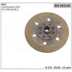 Clutch disc for BCS motor mowers 622 003145