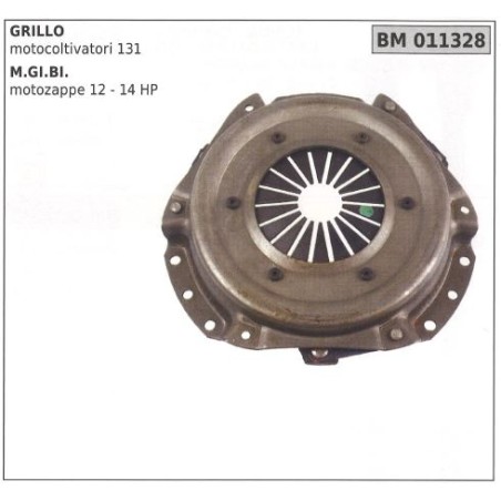 Clutch disc for GRILLO motor cultivator 131 M.GI.BI motor hoe 12 14 HP 011328 | Newgardenstore.eu