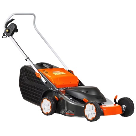 Tondeuse à gazon électrique OLEOMAC G44PE COMFORT 1,5 kW, largeur de coupe 41 cm, bac de ramassage 60 L | Newgardenstore.eu