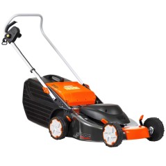 Tondeuse à gazon électrique OLEOMAC G48PE COMFORT 1,6 kW, largeur de coupe 46 cm, bac de ramassage 60 L | Newgardenstore.eu