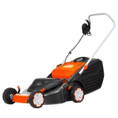 Tondeuse à gazon électrique OLEOMAC G48PE COMFORT 1,6 kW, largeur de coupe 46 cm, bac de ramassage 60 L