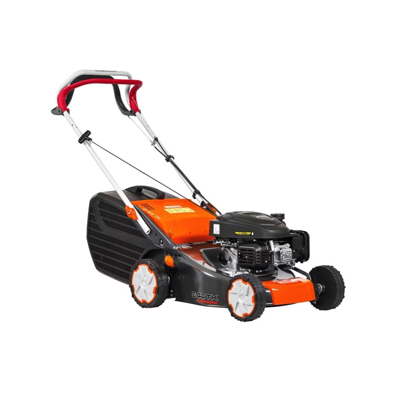Tondeuse à gazon autotractée OLEOMAC G44TK COMFORT 123 cm³, largeur de coupe 41 cm, bac de ramassage 60 L