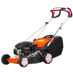 Tondeuse à gazon autotractée OLEOMAC G44TK COMFORT 123 cm³, largeur de coupe 41 cm, bac de ramassage 60 L | Newgardenstore.eu