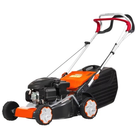OLEOMAC G44TK COMFORT 123 cm³ Benzin-Rasenmäher mit Eigenantrieb, 41 cm Schnittbreite, 60 l Grasfangkorb
