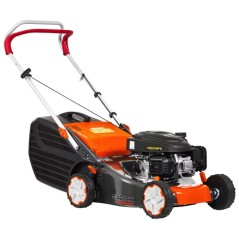OLEOMAC G48PK COMFORT Benzin-Rasenmäher, 123 cm³, 46 cm Schnittbreite, 60 l Grasfangkorb | Newgardenstore.eu
