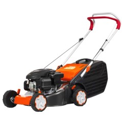 OLEOMAC G48PK COMFORT 123cc petrol push lawnmower, 46cm cutting width, 60L grass catcher
