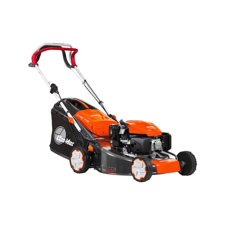 Tondeuse à gazon autotractée à essence OLEOMAC G48TKE COMFORT PLUS 166 cm³, largeur de coupe 46 cm