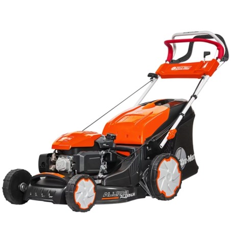 Tondeuse à gazon autotractée à essence OLEOMAC MAX48TK ALLROAD ALUMINIUM 166 cm³, largeur de coupe 46 cm