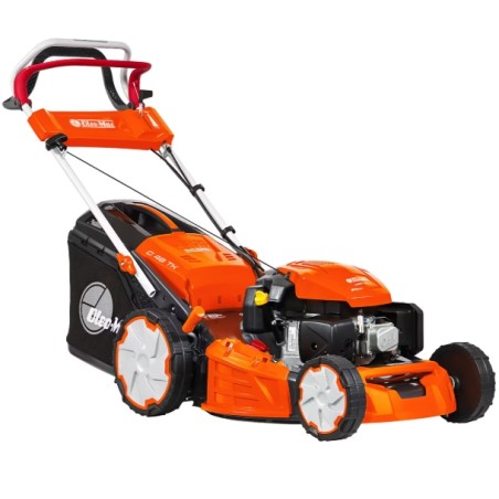 Tondeuse à gazon autotractée à essence OLEOMAC G48TK ALLROAD PLUS 4, 166 cm³, largeur de coupe 46 cm | Newgardenstore.eu