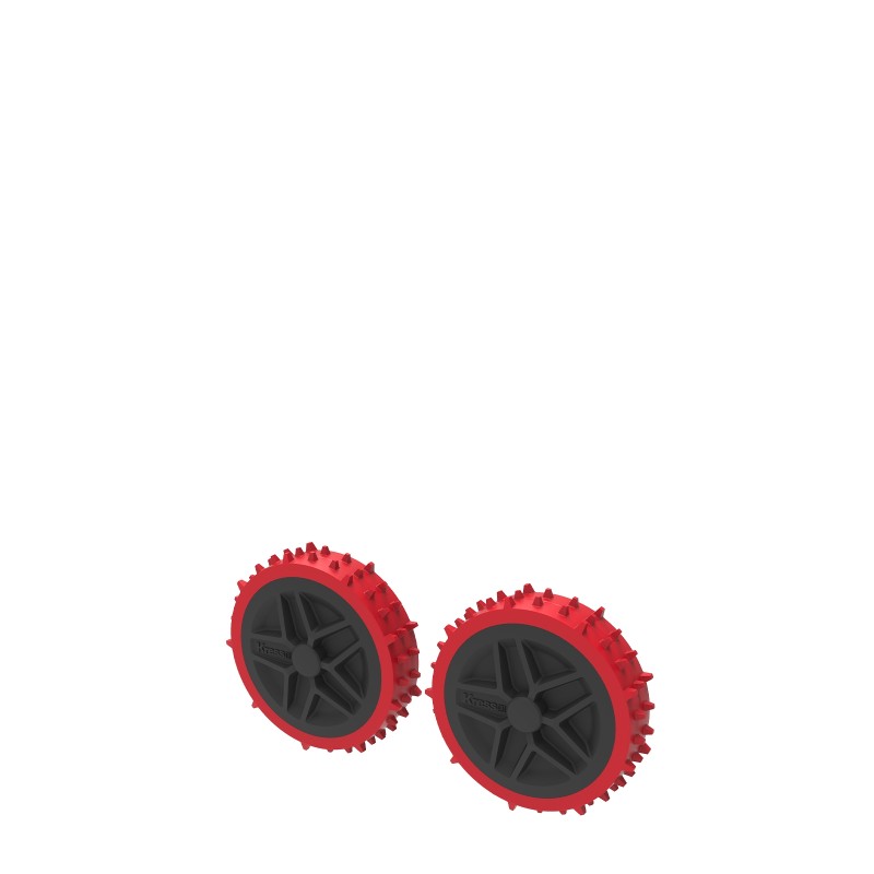 Original KRESS KR25XE KR26XE KR27XE KA0224 studded wheels for robotic lawnmowers