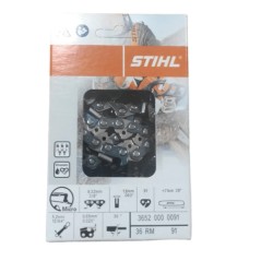 Catena motosega passo 3/8 spessore 1,6mm 91 maglie ORIGINALE STIHL 36520000091 | Newgardenstore.eu