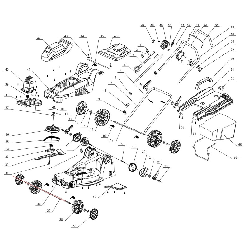 ORIGINAL QT3025 QT3025-40 ENGINE BLUE BIRD
