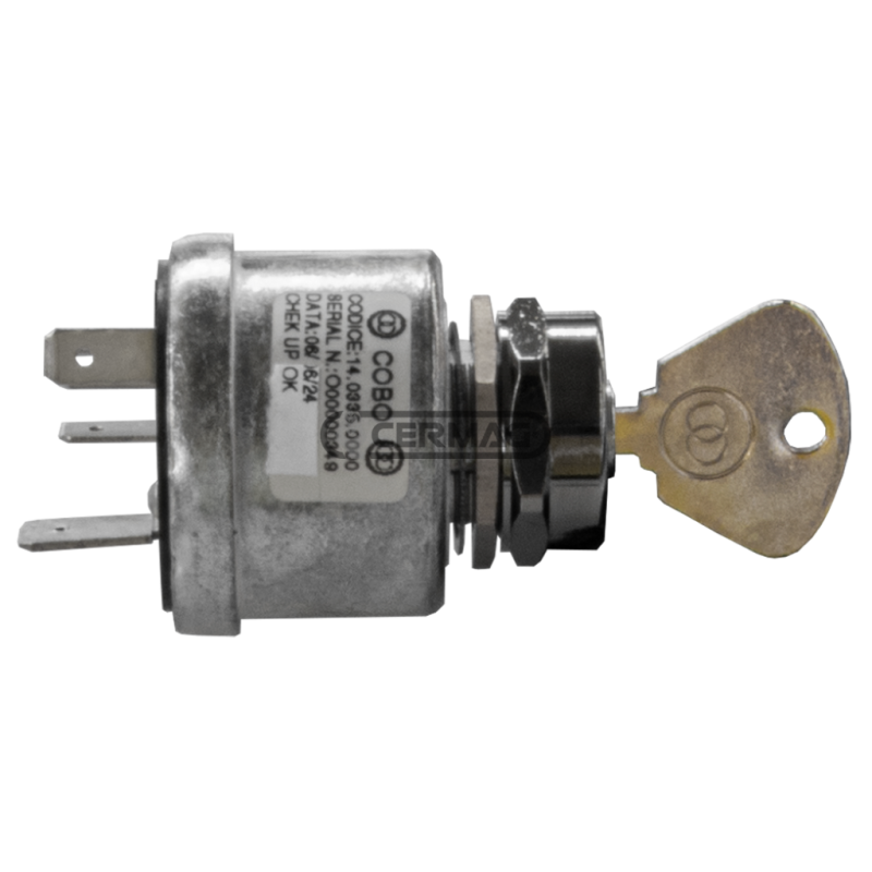 Cerradura de encendido de 3 posiciones COMPATIBLE CNH - 37191