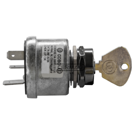 Cerradura de encendido de 3 posiciones COMPATIBLE CNH - 37191 | Newgardenstore.eu