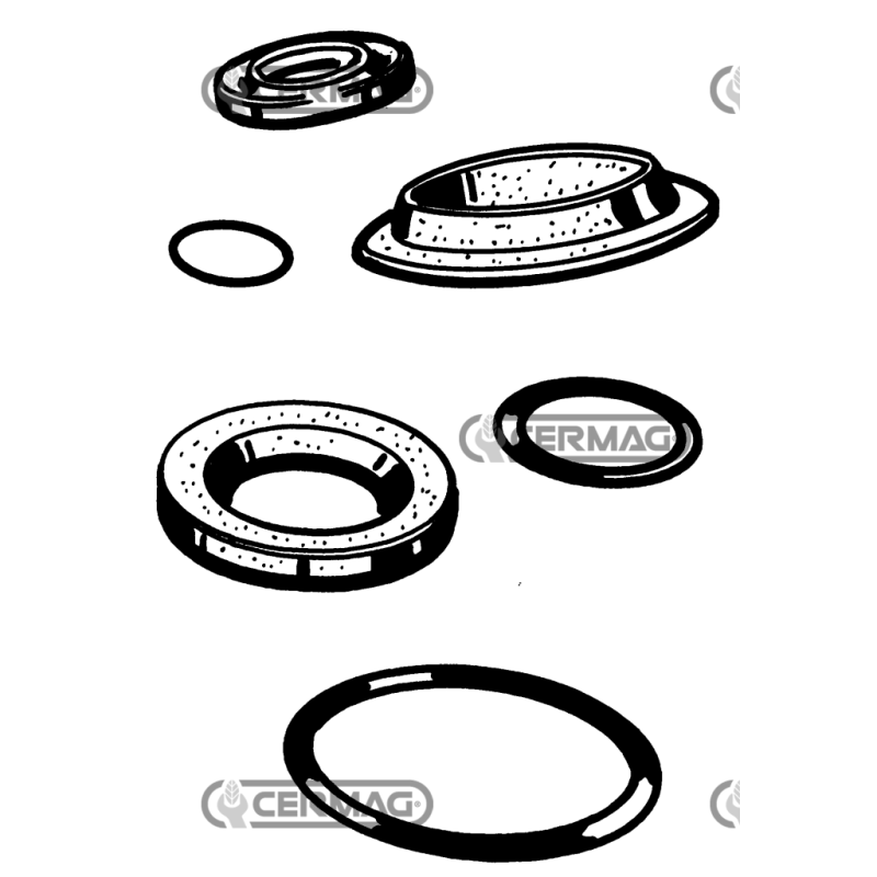 Oil seal ring Dimensions 64x85x16 mm COMPATIBLE - 10995