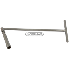Jointed "T" wrench for spark plugs COMPATIBLE - 12077 | Newgardenstore.eu