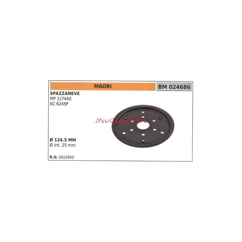 Selbstfahrende Radführungsscheibe MAORI Schneefräse MP 1174AE KC 624SF 024686