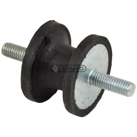 Amortiguador de vibraciones con rosca MACHO/MACHO Diámetro 24 mm Rosca M6x10 COMPATIBLE - 60150 | Newgardenstore.eu
