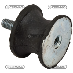 Antivibrante sgolato filettato MASCHIO/FEMMINA Diametro 40 mm Filetto M8x20 COMPATIBILE - 60153 | Newgardenstore.eu