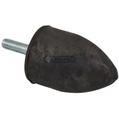 Amortisseur de vibrations parabolique spécial Hauteur 30 mm Filetage M8x20 COMPATIBLE - 60694 | Newgardenstore.eu