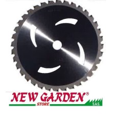 Widia brushcutter blade 36 teeth bore 25.4mm diameter 255mm 270169 | Newgardenstore.eu