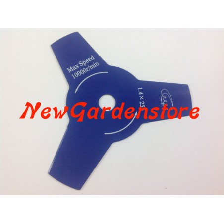 Brushcutter blade disc bore 25.4 mm diameter 255 mm 270163 | Newgardenstore.eu