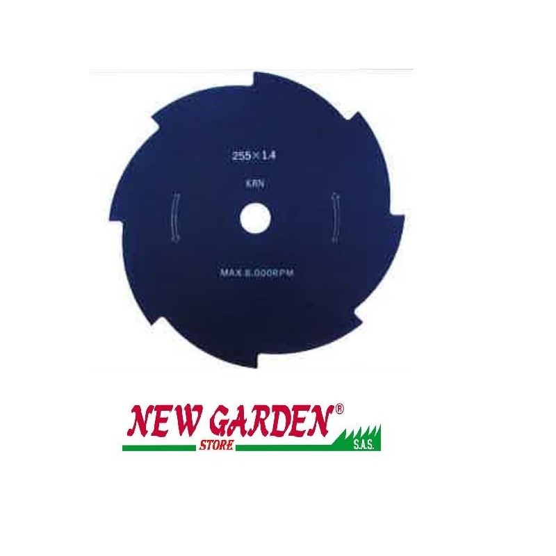 Blade disc for brushcutter bore 25.4 mm diameter 255 mm 270167