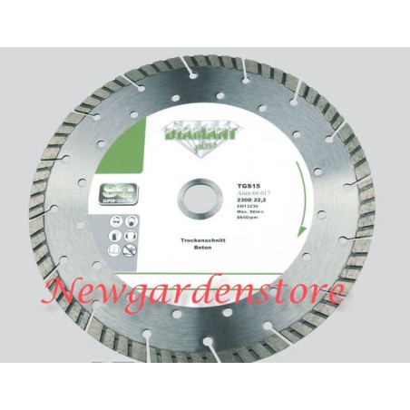 Concrete masonry cutting blade 66-014 115mm TGS15 | Newgardenstore.eu