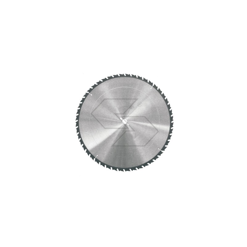 Disco per sega circolare in acciaio dente con riporto in Widia Ø esterno 350 mm