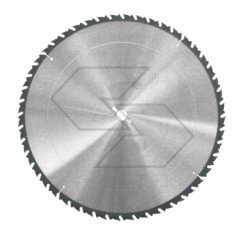 Disco per sega circolare in acciaio dente con riporto in Widia Ø esterno 500 mm | Newgardenstore.eu