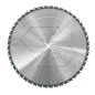 Tooth steel circular saw blade with Widia coating external Ø  550 mm