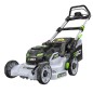 Cortacésped de empuje a batería EGO LM1711E de 56 V sin escobillas, ancho de corte de 42 cm, cesta de 55 L.