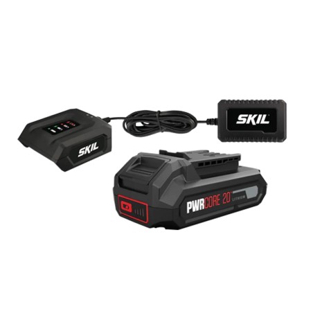 Kit de batería de litio SKIL 3133AA PWRCORE 20 de 2.0 Ah + cargador de 1.0 A | Newgardenstore.eu