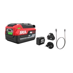 Kit Batteria al litio 4.0 Ah + Caricabatterie 3.0 A SKIL 3145BA linea PWRCORE 20