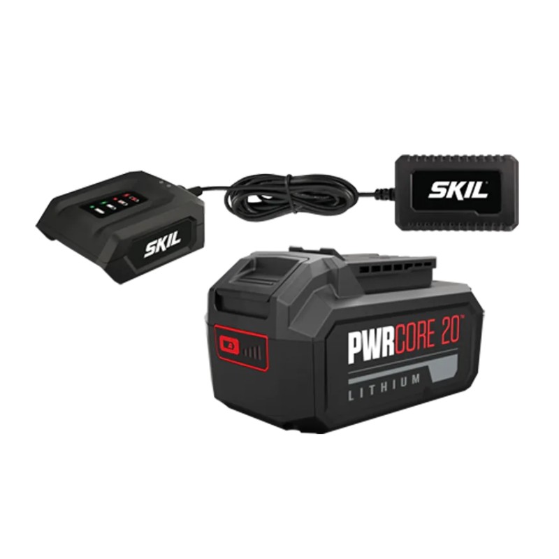 SKIL 3135AA PWRCORE 20 Lithium Battery Kit 4.0 Ah + 1.0 A Charger