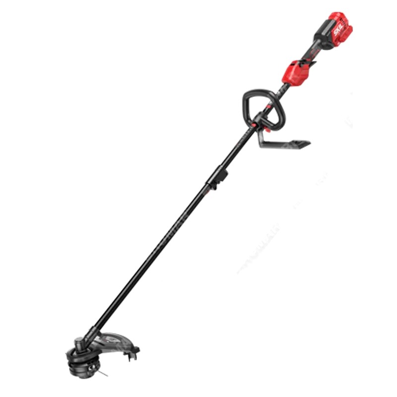 Desbrozadora SKIL 0260CA de 20 V sin escobillas, alimentada por batería, ancho de trabajo de 30 cm.