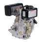 Kompletter Dieselmotor ZANETTI ZDM73L2V 246 cm³ 3,3 kW horizontale Welle 19,05 mm