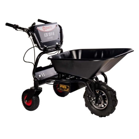 Carriola a batteria ZANETTI EZS1511B carico cassone Dumper 150Kg con display | Newgardenstore.eu